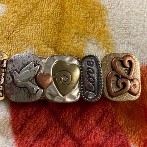 Hope, Faith, Love bracelet